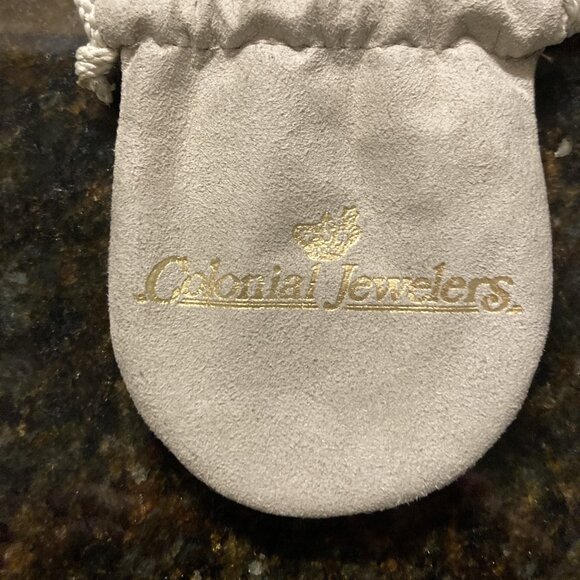 160 Sterling Silver and Moonstone Hoop Earrings, Colonial Jewelers - Picture 11 of 14